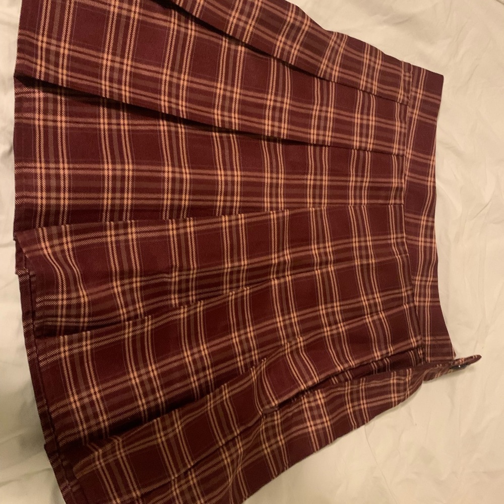 Plaid School Girl Skirt ~ 6